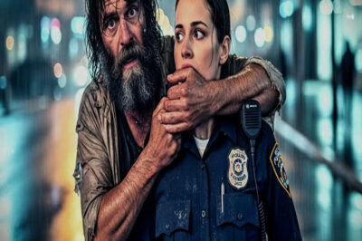 “¡NO TE MUEVAS!”, Judío Sin Hogar Salvó A Una Policía Mujer Tras Ver Algo Impactante En La Calle…