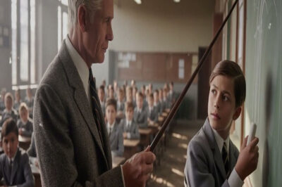 “¡NO TOQUES ESA PIZARRA!” — gritó el profesor… hasta que el niño resolvió una ecuación imposible