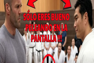Maestro de dojo arrogante se burla de Jason Statham — Su paliza llega más rápido de lo que imagina.