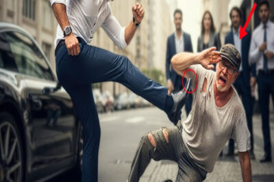 Hijo de MILLONARIO PATEÓ a un ANCIANO — sin saber que era su PADRE DISFRAZADO probando su CARÁCTER