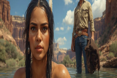 «¡Me Robaron La Ropa, Vaquero! Sálvame», Clamó La Mujer Apache En El Lago!