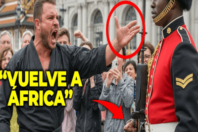 Cinturón Negro abofetea a un guardia real… y termina rogando por su vida