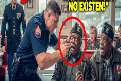 Policía abofetea a dos veteranos… una hora después entra un marine al restaurante