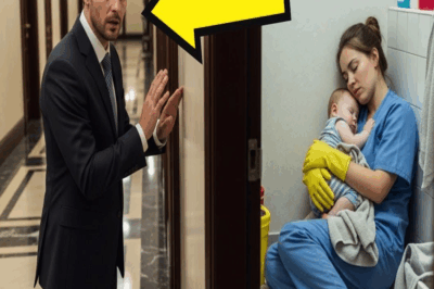 ¡MILLONARIO VE A SU EMPLEADA CARENCIADA DURMIENDO EN EL SUELO CON SU BEBÉ… SU DECISIÓN CAMBIA TODO