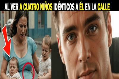 ❤️ EL MULTIMILLONARIO SE IMPACTÓ AL VER A CUATRO NIÑOS IDÉNTICOS A ÉL EN LA CALLE