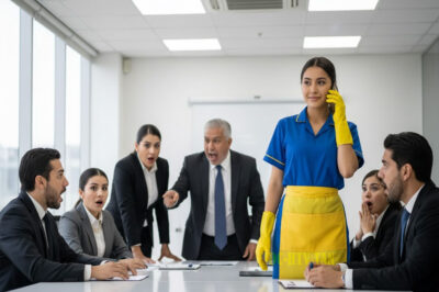 El CEO entró en pánico buscando un traductor… hasta que la limpiadora contestó en chino…