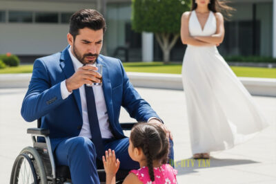 Niña pobre le advierte al millonario paralizado: ‘Deja de tomar tu medicina, mejorarás…