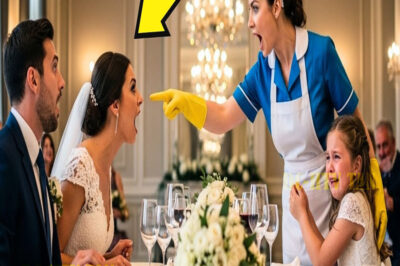 LA LIMPIADORA REVELÓ EL FRAUDE… Y 5 SEGUNDOS ANTES DE LA BODA MILLONARIA TODO ESTALLÓ…