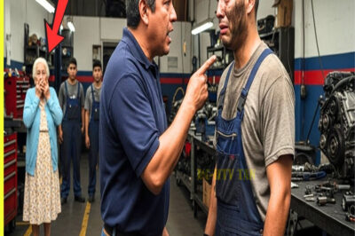 Lo despidieron por reparar gratis el auto de una anciana… días después descubrió quién era ella….