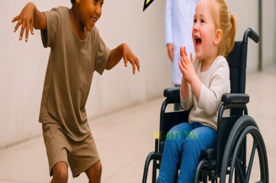 DOCTOR VE A NIÑO SIN HOGAR HACER REÍR A SU HIJA EN SILLA DE RUEDAS… Y CAMBIA SU VIDA…