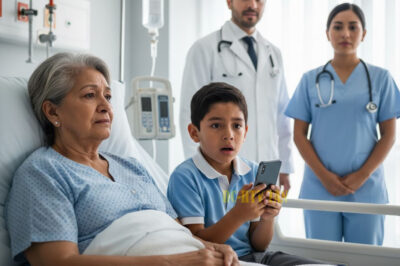 A segundos de donar mi riñón a mi hijo, mi nieto reveló un secreto: su padre era un experimento de…