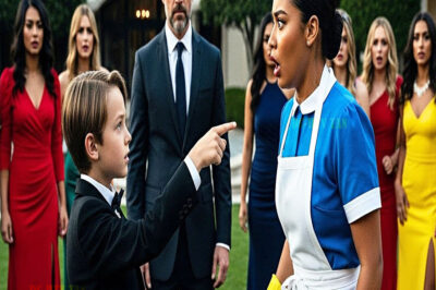 ¡MILLONARIO MANDÓ A SU HIJO ELEGIR UNA NUEVA MADRE ENTRE LAS RICAS – PERO ÉL ELIGIÓ A LA LIMPIADORA!….