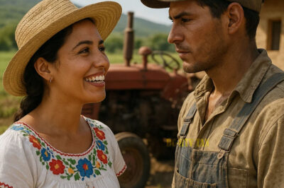 “Si logras encender el tractor, seré tu mujer”, rió la campesina rica del mecánico… y él lo logró…