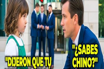 La niña oyó a los guardias hablar en chino y advirtió al millonario que no subiera el auto…