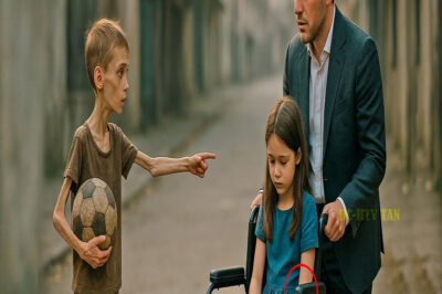 “¡DÉJAME JUGAR CON TU HIJA, Y HARÉ QUE CAMINE!”, pidió el niño de la calle al millonario…