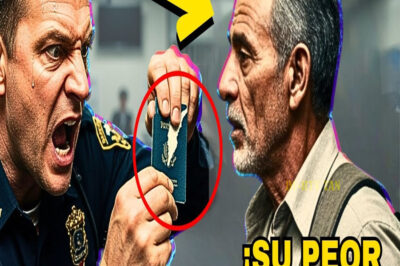 Policía ROMPE el pasaporte de un inmigrante… sin saber que era un DIPLOMÁTICO INTOCABLE…