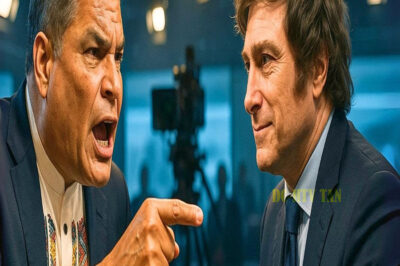 Lo que Rafael Correa le dijo a Milei… y la inesperada respuesta que dejó a todos perplejos…