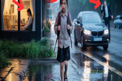 EMPRESARIO ENCUENTRA HIJA CAMINANDO 5KM BAJO LLUVIA A ESCUELA – MADRASTRA USA AUTO PARA IR A CAFÉ…