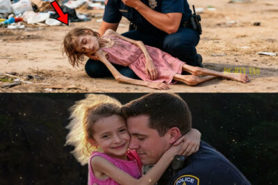 Policía encuentra a una niña en un terreno abandonado — un detalle lo hace llamar al 911 llorando…