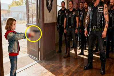 Niña Pequeña Apuntó Con Un Arma A Unos Motociclistas Y Preguntó: “¿Quién Es Mi Padre?”…