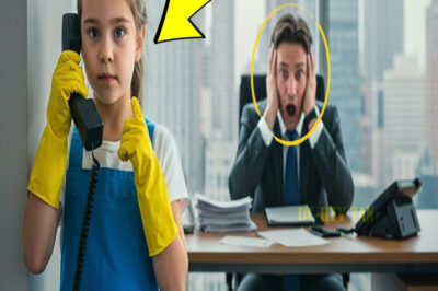 LA HIJA DE LA LIMPIADORA RESPONDE UNA LLAMADA Y SALVA AL MILLONARIO DE UN FALSO CONTRATO…