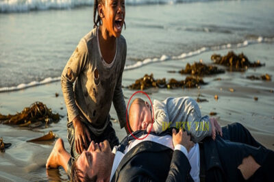 Un BEBÉ y un MILLONARIO son arrastrados por la MAREA… hasta que aparece una NIÑA NEGRA sin hogar…