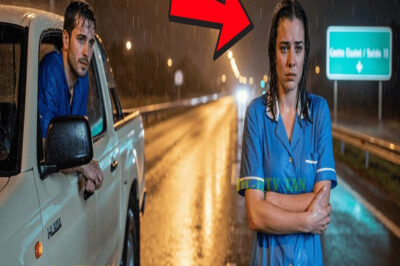 Un Papá Soltero Encuentra A Una Enfermera Llorando Bajo La Lluvia — Solo Le Quedaba La Esperanza…