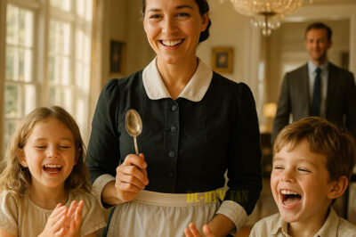 El millonario llegó a casa temprano — Lo que vio que su ama de llaves hacía con sus hijos lo hizo llorar… El día comenzó como cualquier otro para Adrián Cole, un millonario conocido por su imperio de inversiones inmobiliarias y desarrollos de lujo…