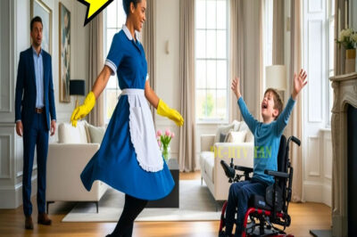 MILLONARIO DESCUBRIÓ A LA EMPLEADA BAILANDO CON SU HIJO EN SILLA DE RUEDAS… Y LO QUE HIZO…