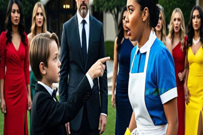 ¡MILLONARIO MANDÓ A SU HIJO ELEGIR UNA NUEVA MADRE ENTRE LAS RICAS – PERO ÉL ELIGIÓ A LA LIMPIADORA!