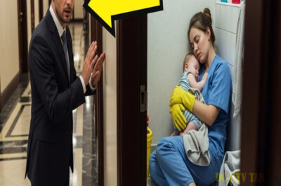 ¡MILLONARIO VE A SU EMPLEADA CARENCIADA DURMIENDO EN EL SUELO CON SU BEBÉ… SU DECISIÓN CAMBIA TODO…