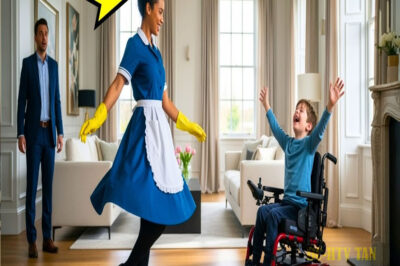MILLONARIO DESCUBRIÓ A LA EMPLEADA BAILANDO CON SU HIJO EN SILLA DE RUEDAS… Y LO QUE HIZO…