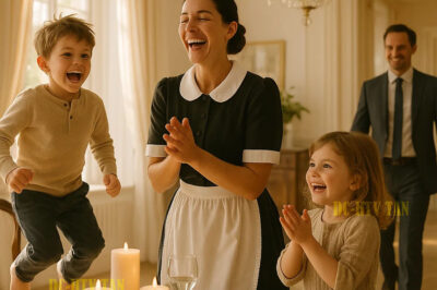 Millonario llegó temprano a casa — Lo que vio a su empleada doméstica haciendo con sus hijos lo hizo llorar…