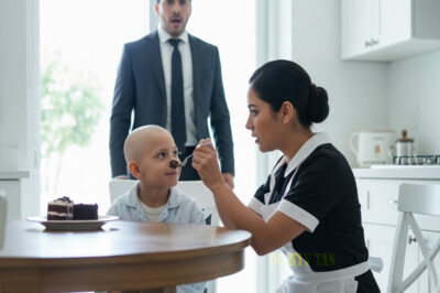 EL HIJO DEL MILLONARIO TENÍA SOLO 1 MES DE VIDA, HASTA QUE LA SIRVIENTA HIZO ALGO IMPOSIBLE…