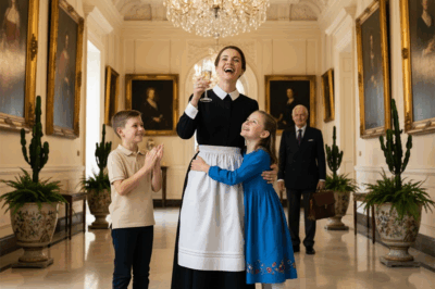 El millonario llegó a casa más temprano — lo que la ama de llaves estaba haciendo con sus hijos lo llevó a las lágrimas…