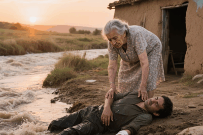 “Mis manos de 76 años sacaron un cuerpo atado del río. Estaba vivo… y era el millonario desaparecido que toda España buscaba. Lo que pasó después cambió mi destino para siempre.”