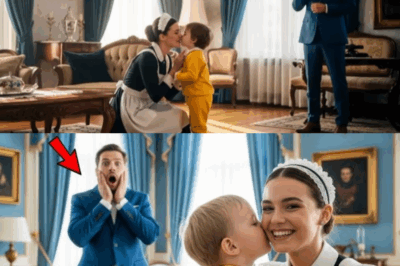 Nadie podía acercarse al niño millonario, pero la sirvienta logró lo imposible