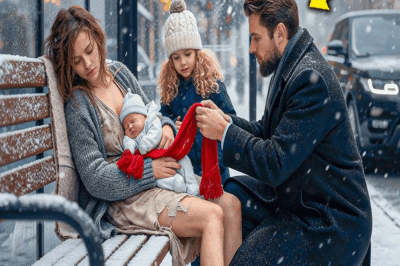 “AYÚDALA PAPI” SUPLICÓ LA NIÑA AL VER A LA MADRE POBRE… EL CEO NO SABÍA QUE ESA NOCHE NEVADA…