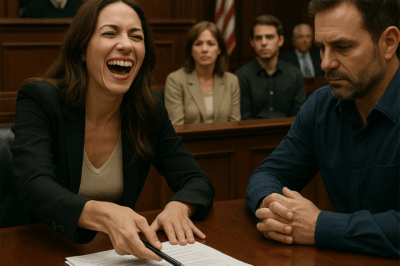 Mi Esposa Se Rió al Firmar… Hasta Que el Juez Reveló Mi Fortuna