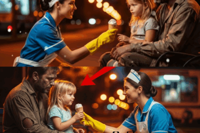 ¡El millonario lo perdió todo! Solo la empleada se atrevió a darle helado a su hija.