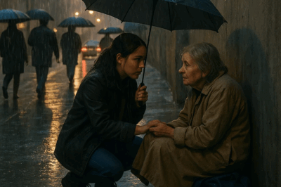 Todos Ignoraron a la Anciana Perdida — Hasta Que una Adolescente Mexicana se Detuvo. Todo Cambió…