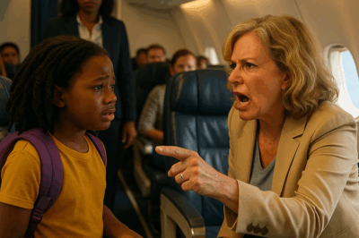 Pasajera Gritó “¡Este Asiento Es Mío!” a Niña Negra — Madre CEO del Aeropuerto la Expulsó