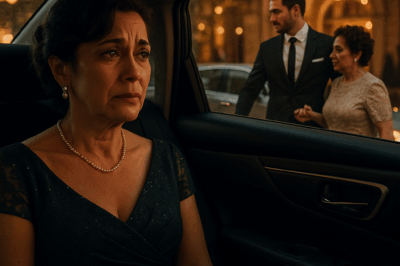 Mi hijo me llevó a la boda en Uber… y llevó a su suegra en mi coche, así que hice algo loco…