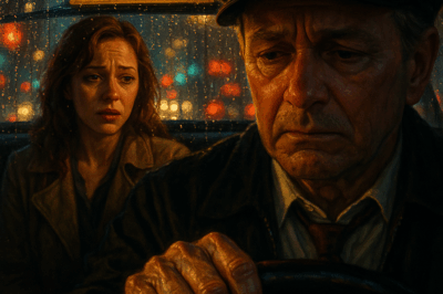 MILLONARIO DISFRAZADO DE TAXISTA LLEVA A SU PROPIA ESPOSA, LO QUE ELLA LE CONFIESA DURANTE EL VIAJE