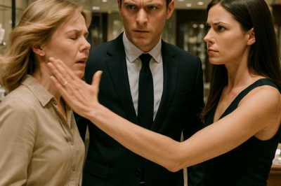 Mi HERMANA me Abofeteó en la Joyería, entonces un Millonario dijo “Toca a mi Esposa otra vez y…