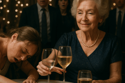 En mi fiesta de jubilación, mi nuera puso algo en mi bebida — así que cambié de copa…