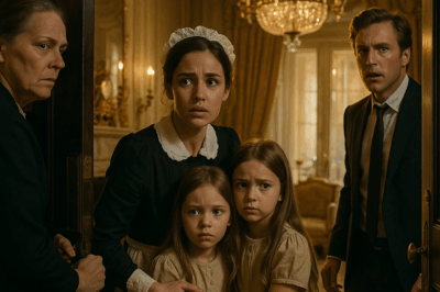 La verdad oculta: Gobernanta encierra a la sirvienta con los gemelos, el millonario descubre todo