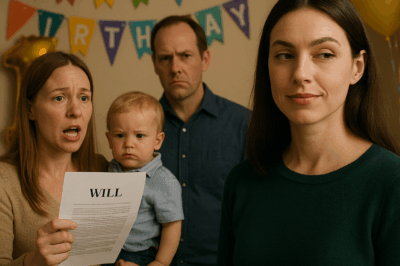 DESPUÉS DEL FUNERAL DE MI ESPOSO, FUI A LA FIESTA DEL PRIMER CUMPLEAÑOS DEL HIJO DE MI HERMANA…