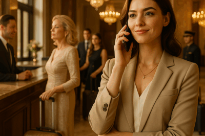 Mi Suegra Reservó Hotel 5 Estrellas Para Todos — Menos Para Mí. Solo Sonreí y Llamé al Gerente…