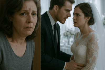 Mi yerno llamó a mi hija “cerda gorda” minutos antes de su boda… y yo lo escuché TODO…